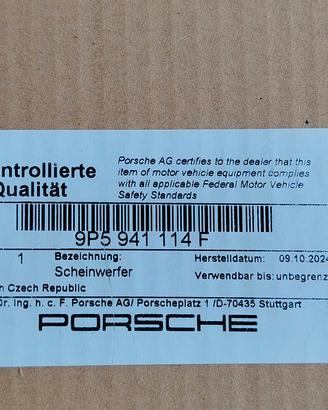proiettore dx Porsche 992.1 Matrix led nuovo