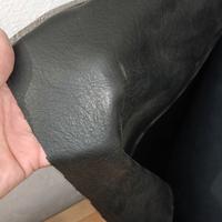 TESSUTO  PELLE    NERO