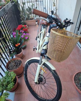 Bicicletta elettrica da donna friendly