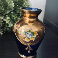 Vaso in vetro di Murano laminato in oro 24k