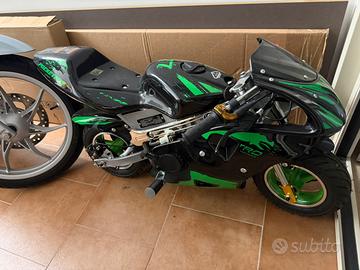 2 mini moto + bici elettrica