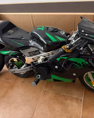 2 mini moto + bici elettrica