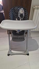 Chicco polly easy - seggiolone pappa - pinguin