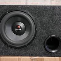 SUBWOOFER FOCAL 240mm + CASSA FOCAL ACCORDATA