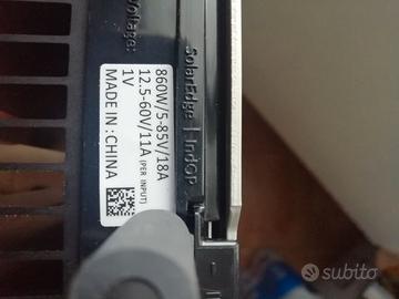 OTTIMIZZATORI SOLAREDGE 860W