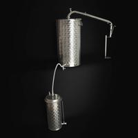 DISTILLATORE PER OLI ESSENZIALI IN ACCIAIO INOX