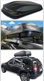 Box Tetto Auto Portabagagli GEV Easyblack 420