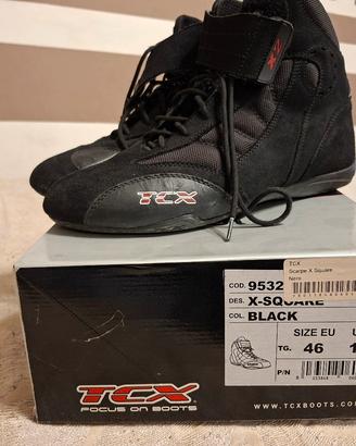 scarpe da moto tcx
