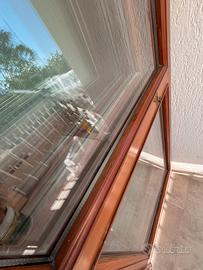 Portefinestre- finestre legno con doppio vetro