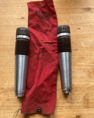 Microfoni vintage: Shure Unidyne,Akg,Sennheiser