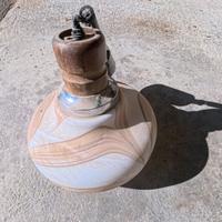 Lampadario da cucina in vetro 35cm