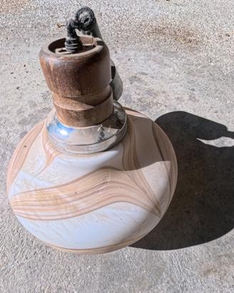 Lampadario da cucina in vetro 35cm