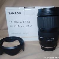 Obbiettivo Tamron 17-70 f 2,8 Di III - A VC RXD pe