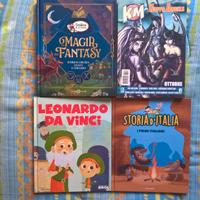 Lotto 14 libri e fumetti per bambini e ragazzi