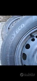 5 gomme + cerchio 175/65R14 Opel Corsa Comfort