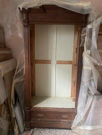Armadio legno massello