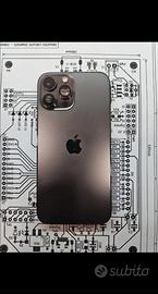 Scocca posteriore iPhone 12 pro max nero