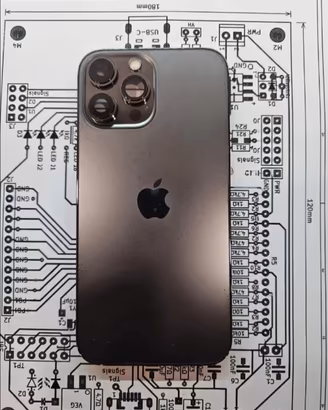 Scocca posteriore iPhone 12 pro max nero