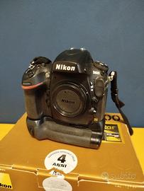 D800 + Battery gripVertaxMB-D12 + microfono