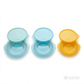 Set tre piatti ripiegabili Tupperware 950 ml