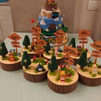Torta scenografica Winnie the pooh 