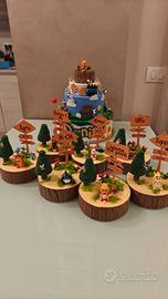Torta scenografica Winnie the pooh 