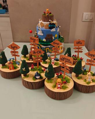 Torta scenografica Winnie the pooh 
