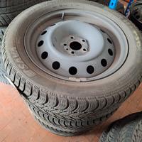 Set ruote invernali 205/55/R16 con cerchio