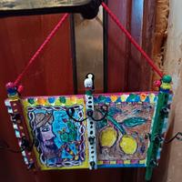 sponda carrettino siciliano da parete