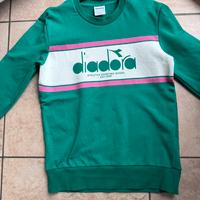 Felpa Maglia Diadora Vintage retró S unisex
