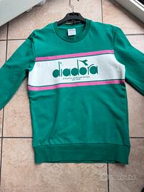 Felpa Maglia Diadora Vintage retró S unisex