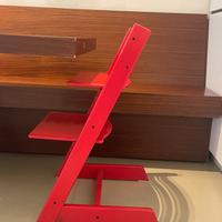 Seggiolone Tripp Trapp rosso della Stokke