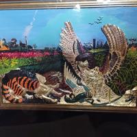 Bassorilievo omaggio ad Antonio Ligabue 