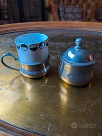 Set Caffè Vintage Singolo con Zuccheriera