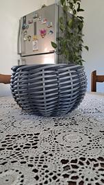 vasi intrecciati da casa e giardino 