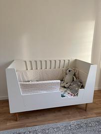 Lettino 140x70 don by deer + materasso