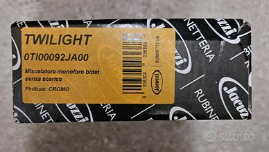 Miscelatore serie Jacuzzi Twilight monoforo bidet