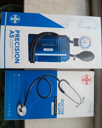 misura pressio e  stetoscopio