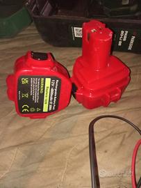 Coppia Batterie 12V 4000mAh NUOVE per Makita 1220