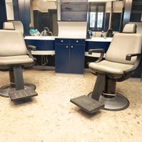 Coppia Poltrone Barbiere MÜSTER Originali Anni '80