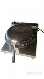 Piastra per Crepes Professionale Techfood Rondò 40