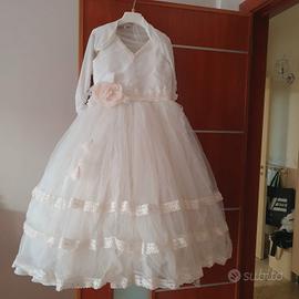 Vestito abito prima  Comunione Bimba 10 anni