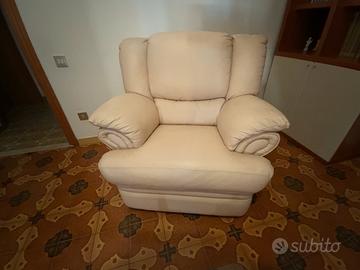 2 poltrone in pelle Nicolini