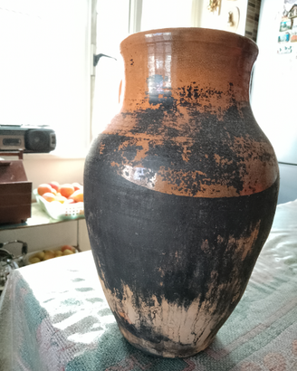 Vaso in terracotta anni 60