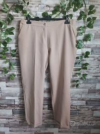 PANTALONI DONNA CON RISVOLTINO VARIE TAGLIE