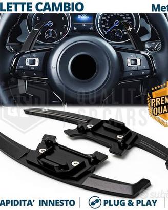 PALETTE Cambio Volante per VOLKSWAGEN Paddle Nere