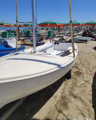 4.20 completa di tutto pronta per andare in acqua