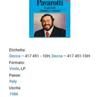 Luciano Pavarotti (Le più belle romanze e canzoni)