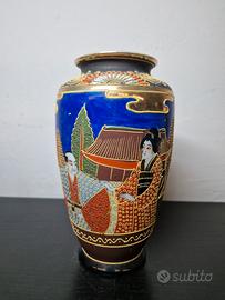 Vaso Giapponese d'epoca porcellana marchio Nimei