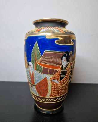 Vaso Giapponese d'epoca porcellana marchio Nimei